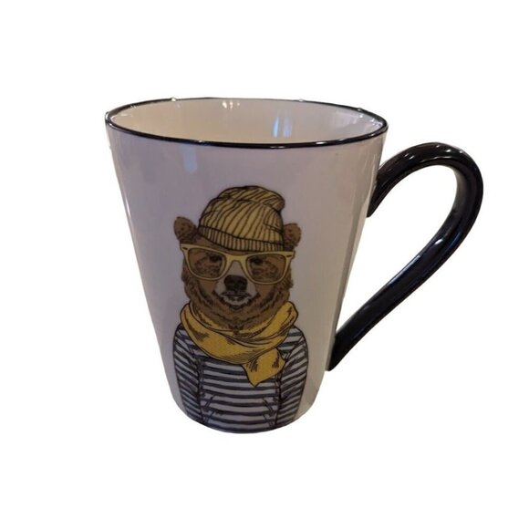 Signature Housewares hipster bear coffee/tea mug - Picture 1 of 3